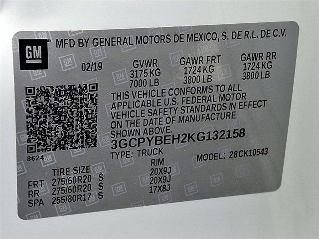 2019 Chevrolet Silverado 1500 Vehicle Photo in LANCASTER, PA 17601-0000