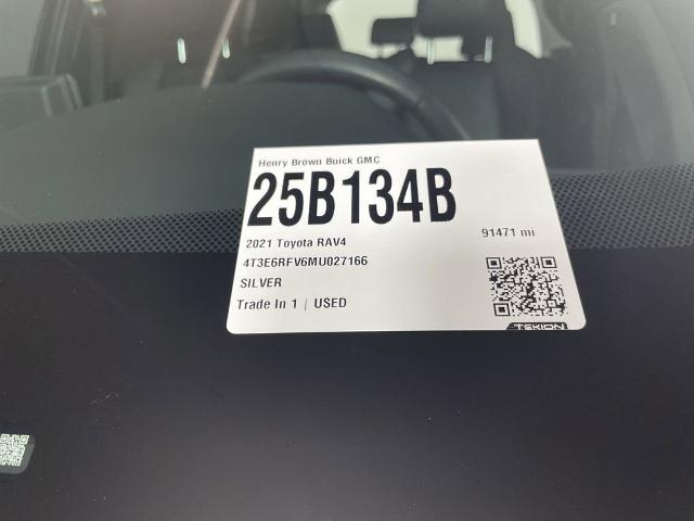 2021 Toyota RAV4 Vehicle Photo in GILBERT, AZ 85297-0402