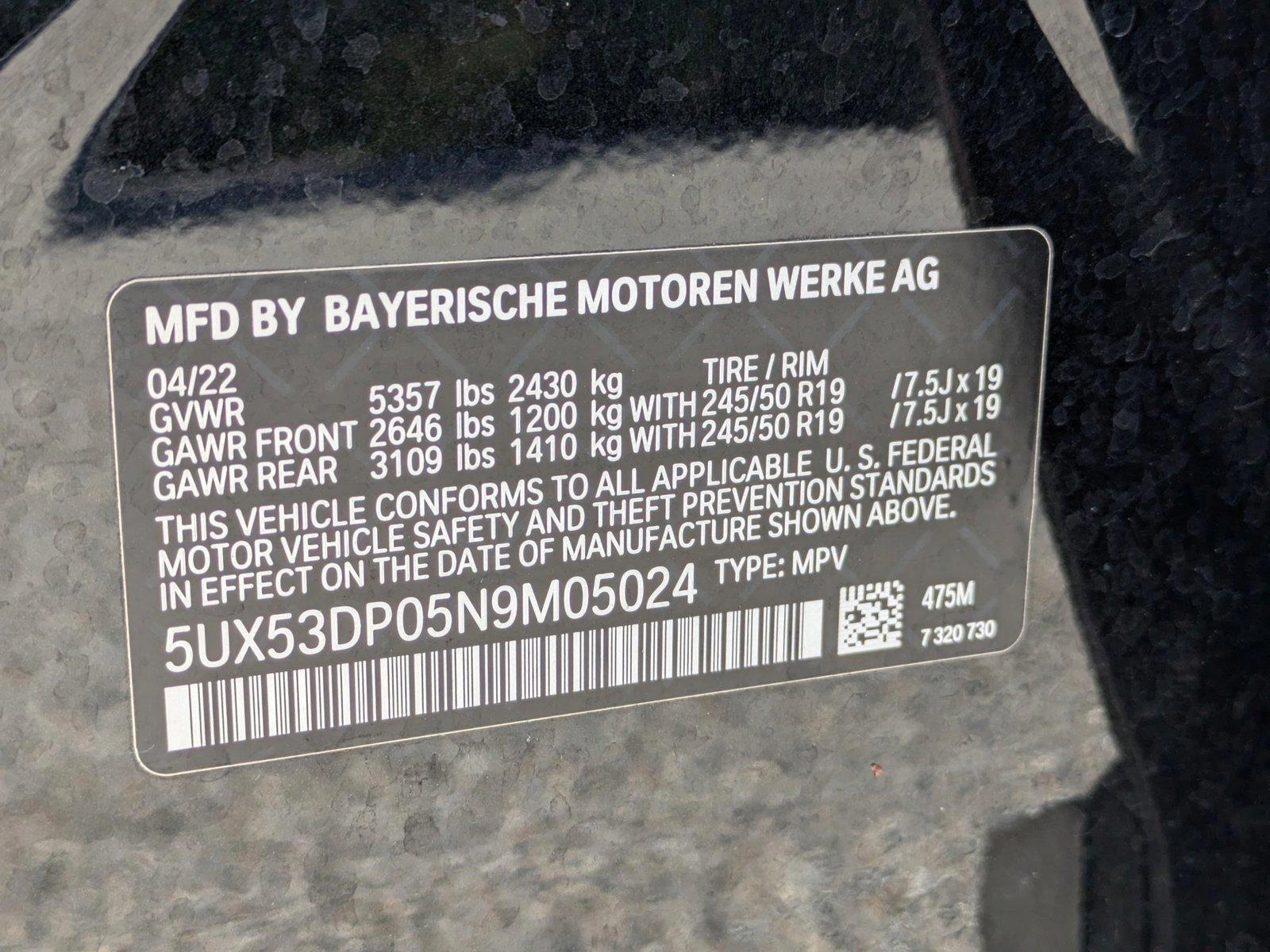 2022 BMW X3 xDrive30i Vehicle Photo in Sarasota, FL 34231