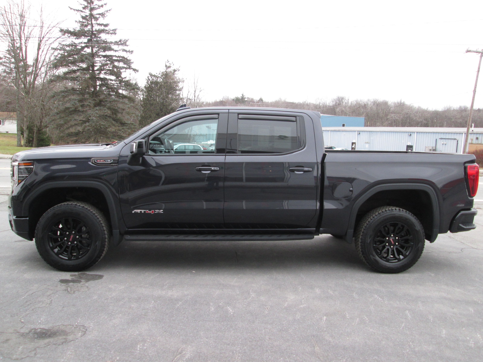 Certified 2022 GMC Sierra 1500 AT4X with VIN 3GTUUFEL5NG631776 for sale in Vandling, PA