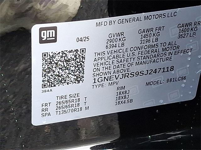 2025 Chevrolet Traverse Vehicle Photo in BERLIN, MD 21811-1121