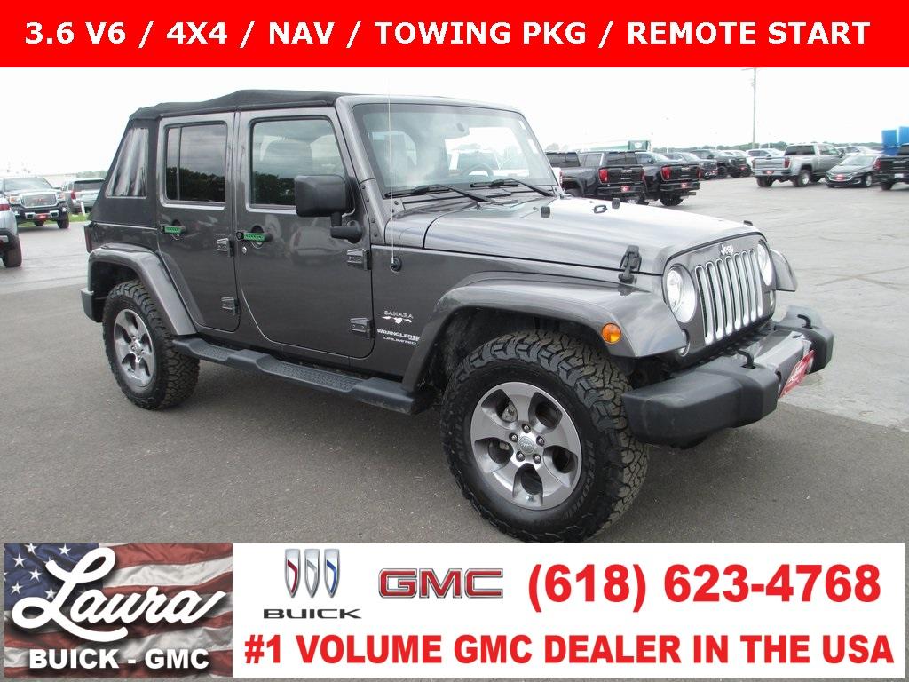 2018 Jeep Wrangler JK Unlimited Vehicle Photo in COLLINSVILLE, IL 62234-5820