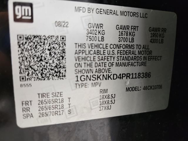 2023 Chevrolet Tahoe Vehicle Photo in APPLETON, WI 54914-4656