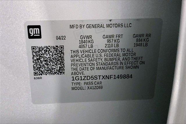 2022 Chevrolet Malibu Vehicle Photo in INDEPENDENCE, MO 64055-1314