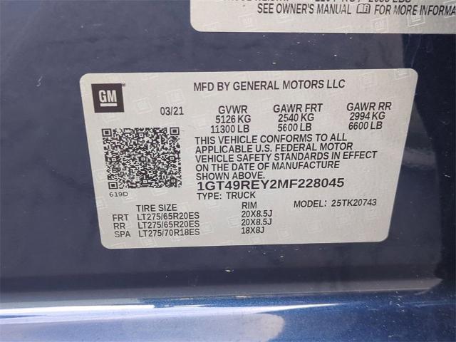2021 GMC Sierra 2500 HD Vehicle Photo in ALBERTVILLE, AL 35950-0246