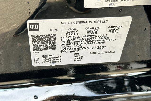 2025 GMC Sierra 2500 HD Vehicle Photo in STOCKTON, CA 95212-2838