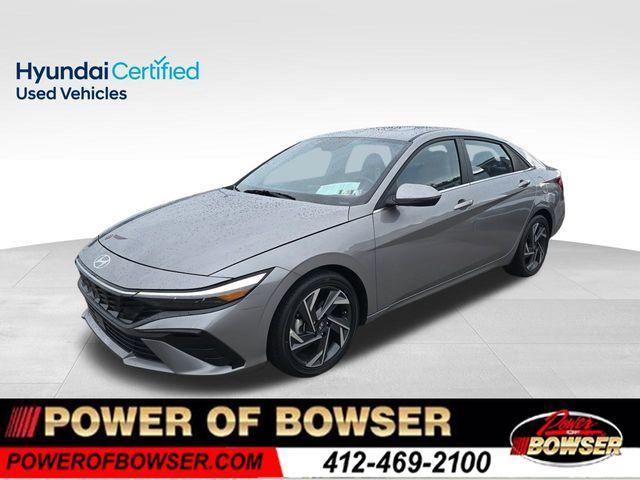 2024 Hyundai ELANTRA Hybrid Vehicle Photo in Pleasant Hills, PA 15236