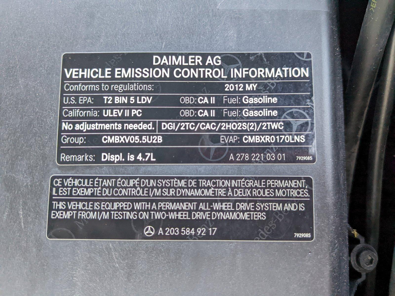 2012 Mercedes-Benz CL-Class Vehicle Photo in VALENCIA, CA 91355-1705
