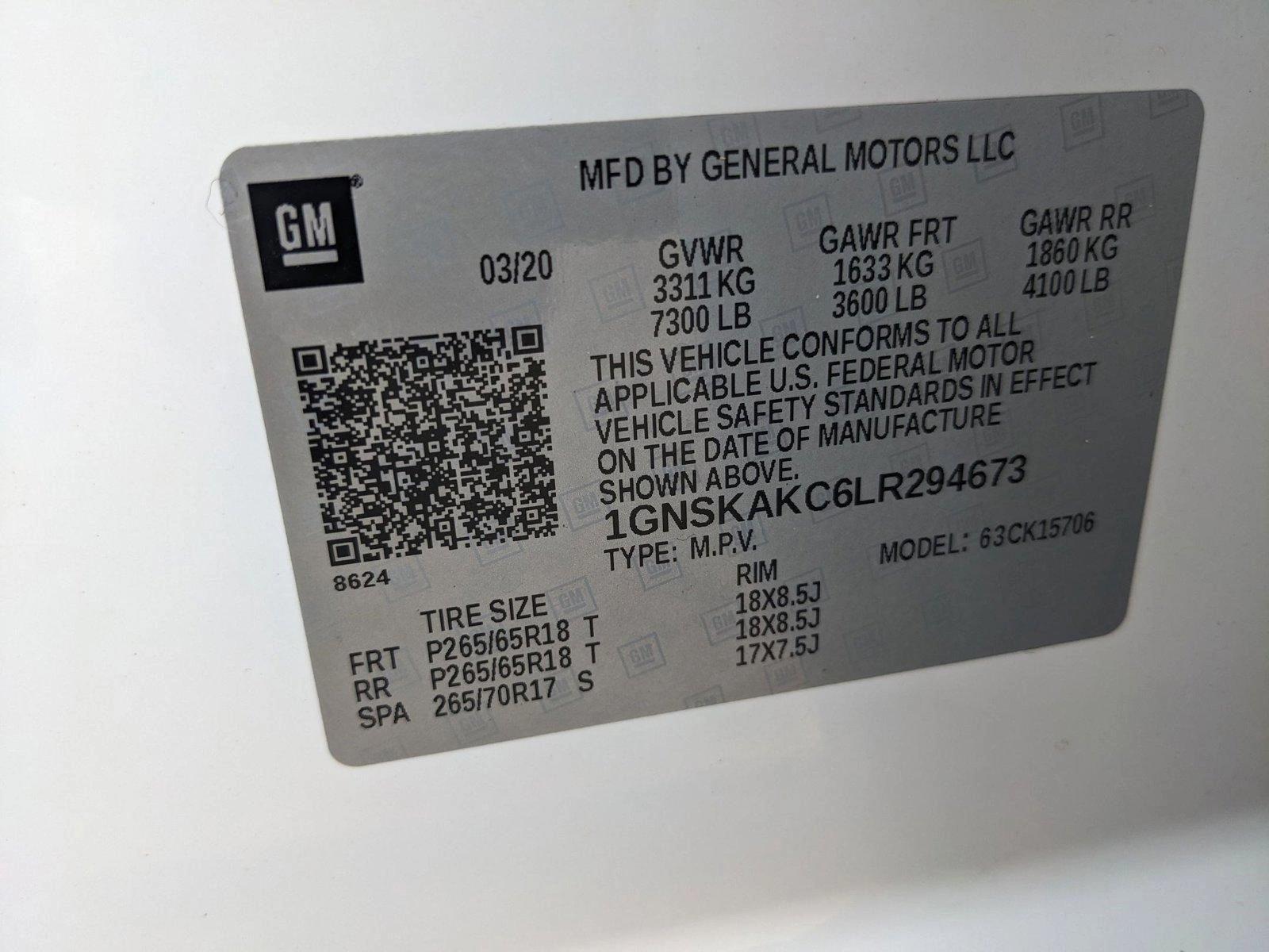 2020 Chevrolet Tahoe Vehicle Photo in HOUSTON, TX 77034-5009