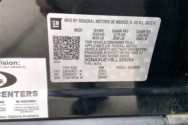 2020 Chevrolet Equinox Vehicle Photo in KANSAS CITY, MO 64114-4502