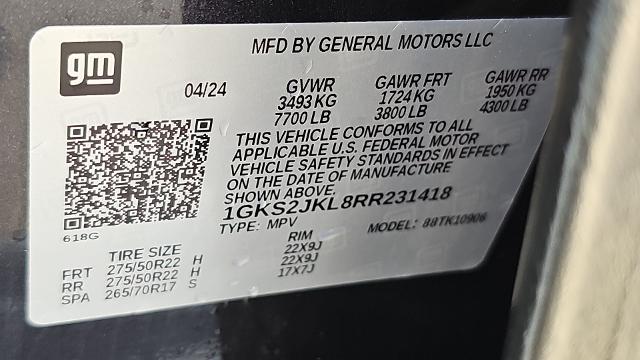 2024 GMC Yukon XL Vehicle Photo in BENTONVILLE, AR 72712-4322