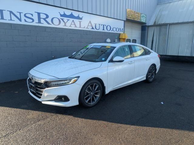 Used 2021 Honda Accord EX-L with VIN 1HGCV1F55MA124662 for sale in Owego, NY