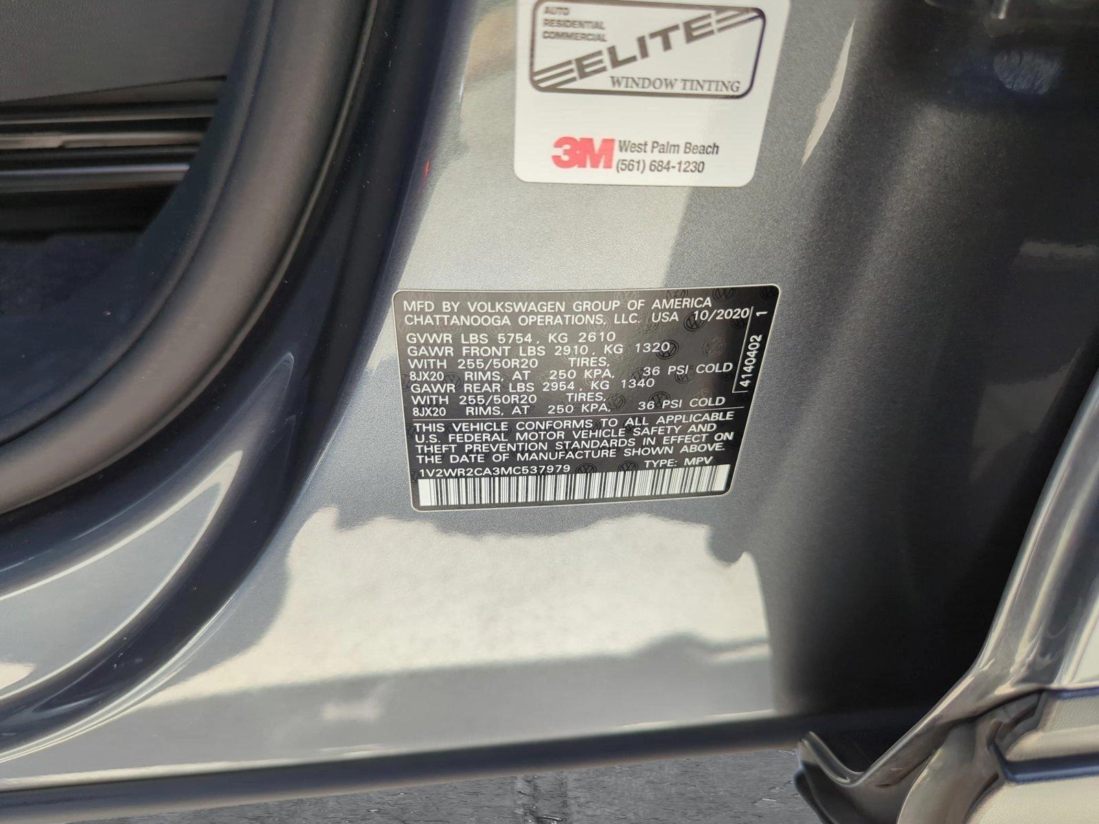 2021 Volkswagen Atlas Vehicle Photo in Pembroke Pines, FL 33027