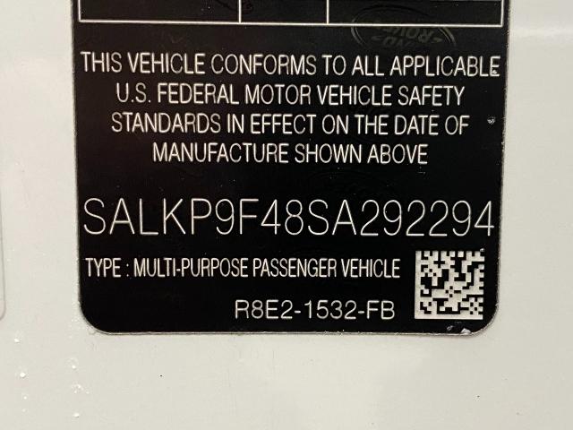 2025 Range Rover Vehicle Photo in Appleton, WI 54913