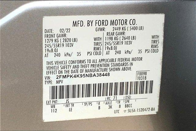 2022 Ford Edge Vehicle Photo in TOPEKA, KS 66609-0000