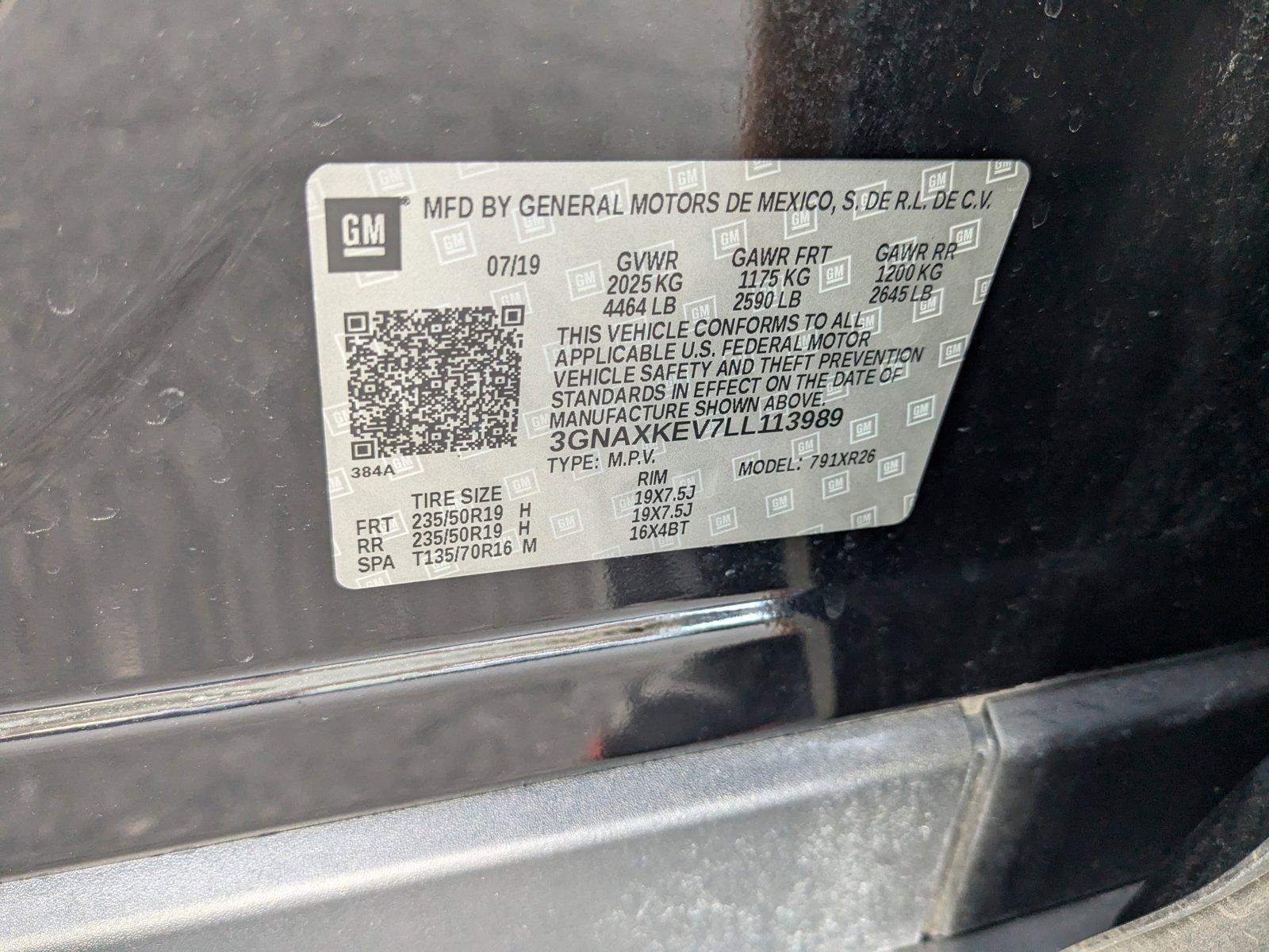 2020 Chevrolet Equinox Vehicle Photo in MIAMI, FL 33134-2699