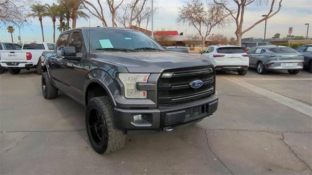 Used 2016 Ford F-150 Platinum with VIN 1FTEW1EG8GFB98558 for sale in Goodyear, AZ