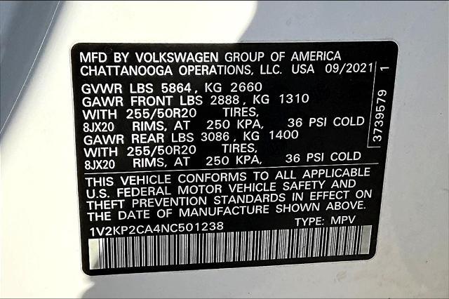 2022 Volkswagen Atlas Vehicle Photo in Grapevine, TX 76051