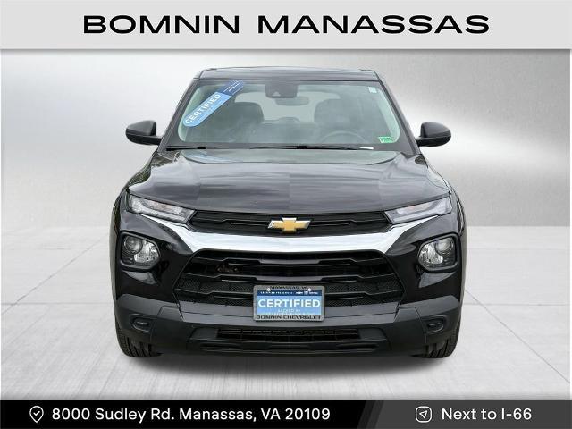 Certified 2021 Chevrolet Trailblazer LS with VIN KL79MMS29MB106228 for sale in Manassas, VA