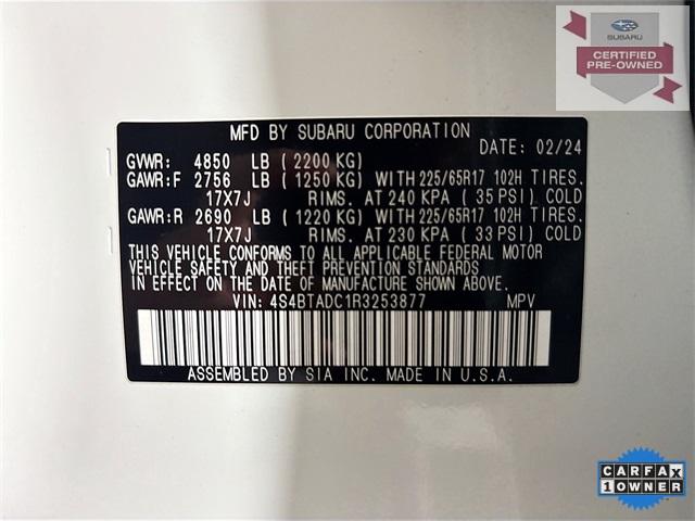 2024 Subaru Outback Vehicle Photo in Puyallup, WA 98371