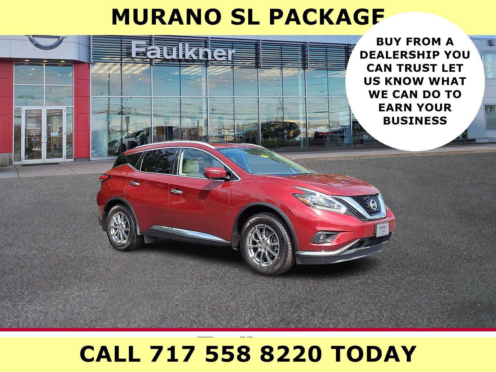 2018 Nissan Murano Vehicle Photo in Harrisburg, PA 17111-1033