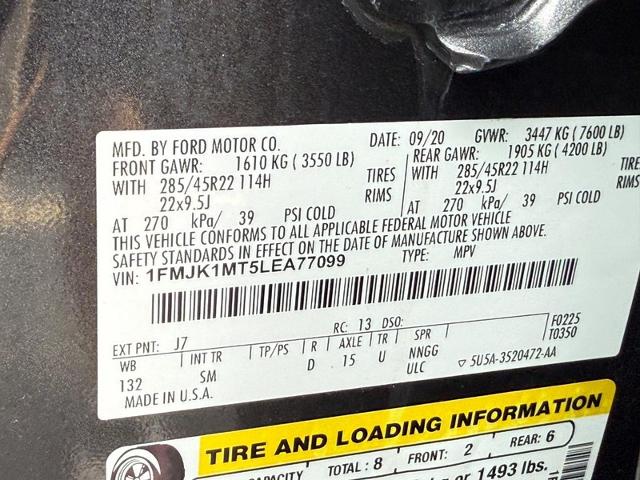 2020 Ford Expedition Max Vehicle Photo in COLUMBIA, MO 65203-3903