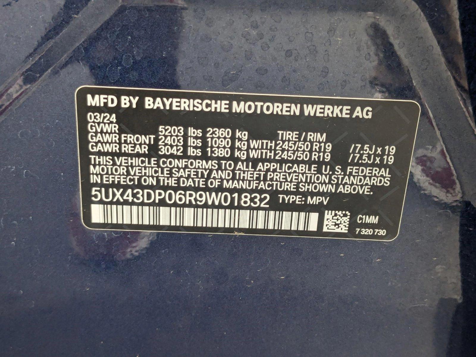 2024 BMW X3 sDrive30i Vehicle Photo in Valencia, CA 91355