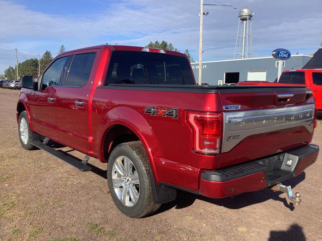 Used 2015 Ford F-150 Platinum with VIN 1FTEW1EG2FFC12680 for sale in Ewen, MI