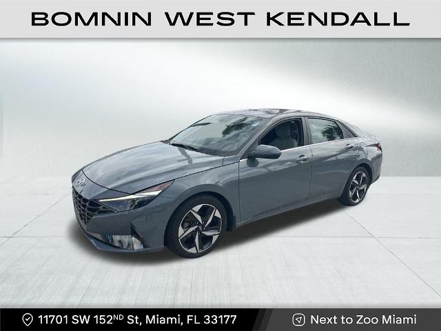 Used 2022 Hyundai Elantra Limited with VIN KMHLP4AG2NU343304 for sale in Miami, FL