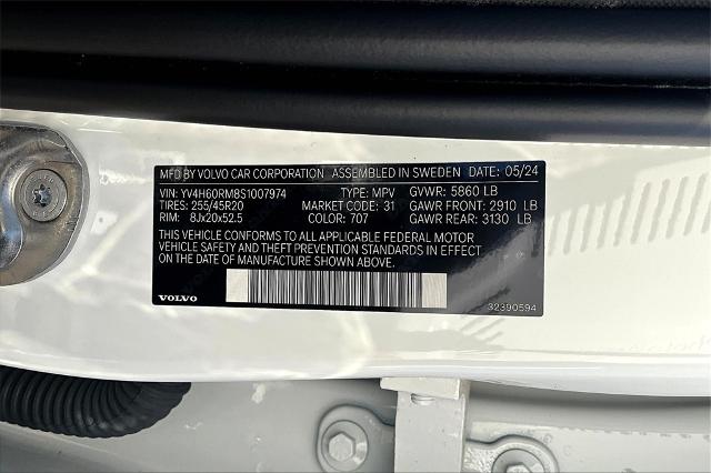 2025 Volvo XC60 Plug-In Hybrid Vehicle Photo in Houston, TX 77007