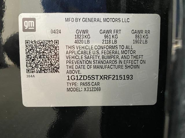 2024 Chevrolet Malibu Vehicle Photo in Appleton, WI 54913