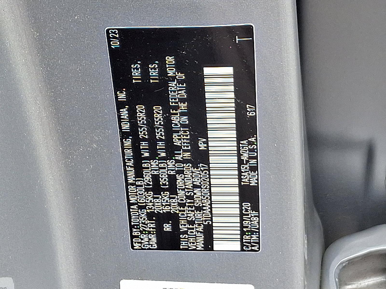 2024 Toyota Grand Highlander Vehicle Photo in Trevose, PA 19053
