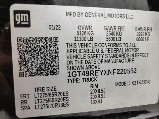 2022 GMC Sierra 2500 HD Vehicle Photo in NEENAH, WI 54956-2243