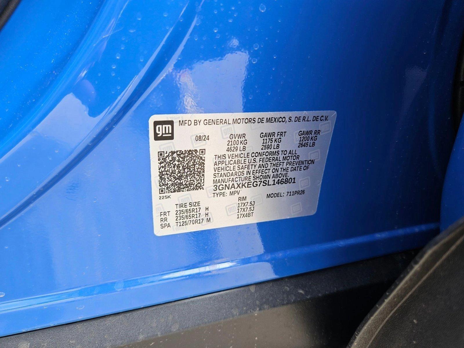 2025 Chevrolet Equinox Vehicle Photo in AUSTIN, TX 78759-4154