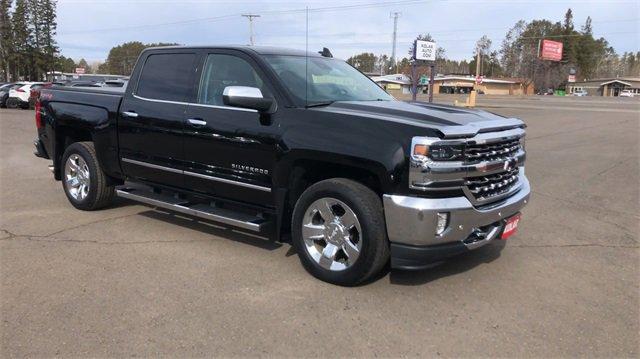 Used 2018 Chevrolet Silverado 1500 LTZ with VIN 3GCUKSEJXJG495734 for sale in Hermantown, Minnesota