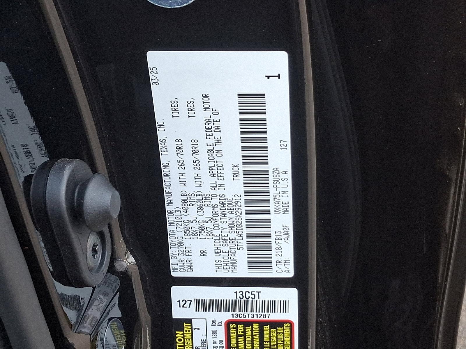 2025 Toyota Tundra 4WD Vehicle Photo in Trevose, PA 19053