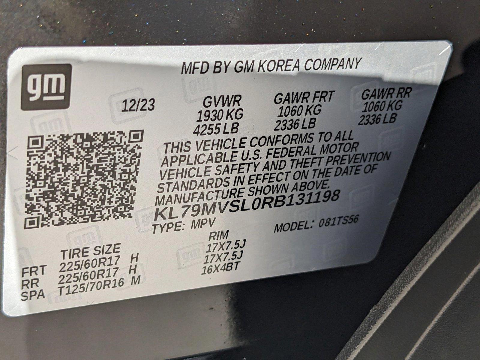 2024 Chevrolet Trailblazer Vehicle Photo in MIAMI, FL 33172-3015