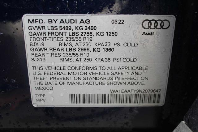 2022 Audi Q5 Vehicle Photo in HOUSTON, TX 77090