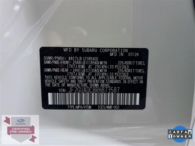 2024 Subaru Crosstrek Vehicle Photo in Puyallup, WA 98371