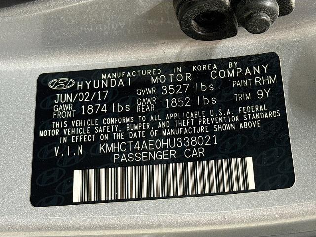 2017 Hyundai Accent Vehicle Photo in EVERETT, WA 98203-5662