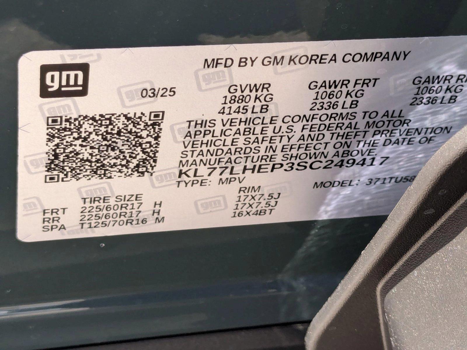 2025 Chevrolet Trax Vehicle Photo in MIAMI, FL 33134-2699