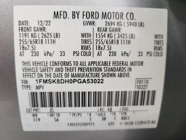 2023 Ford Explorer Vehicle Photo in NEENAH, WI 54956-2243