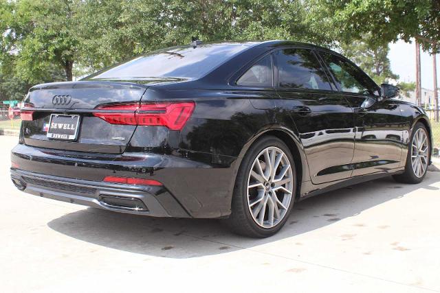 2022 Audi A6 Sedan Vehicle Photo in HOUSTON, TX 77090