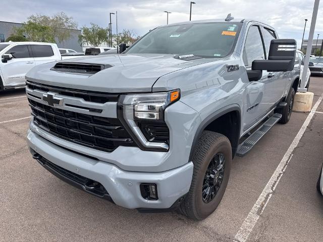 Slate Gray Metallic 2024 Chevrolet Silverado 2500HD LTZ Crew Cab 4WD Pickup Truck Four-Wheel Drive Automatic