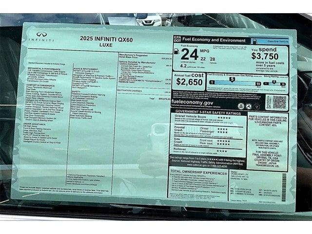2025 INFINITI QX60 Vehicle Photo in Grapevine, TX 76051