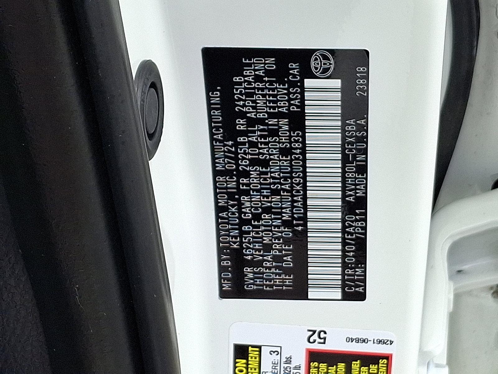 2025 Toyota Camry Vehicle Photo in Trevose, PA 19053