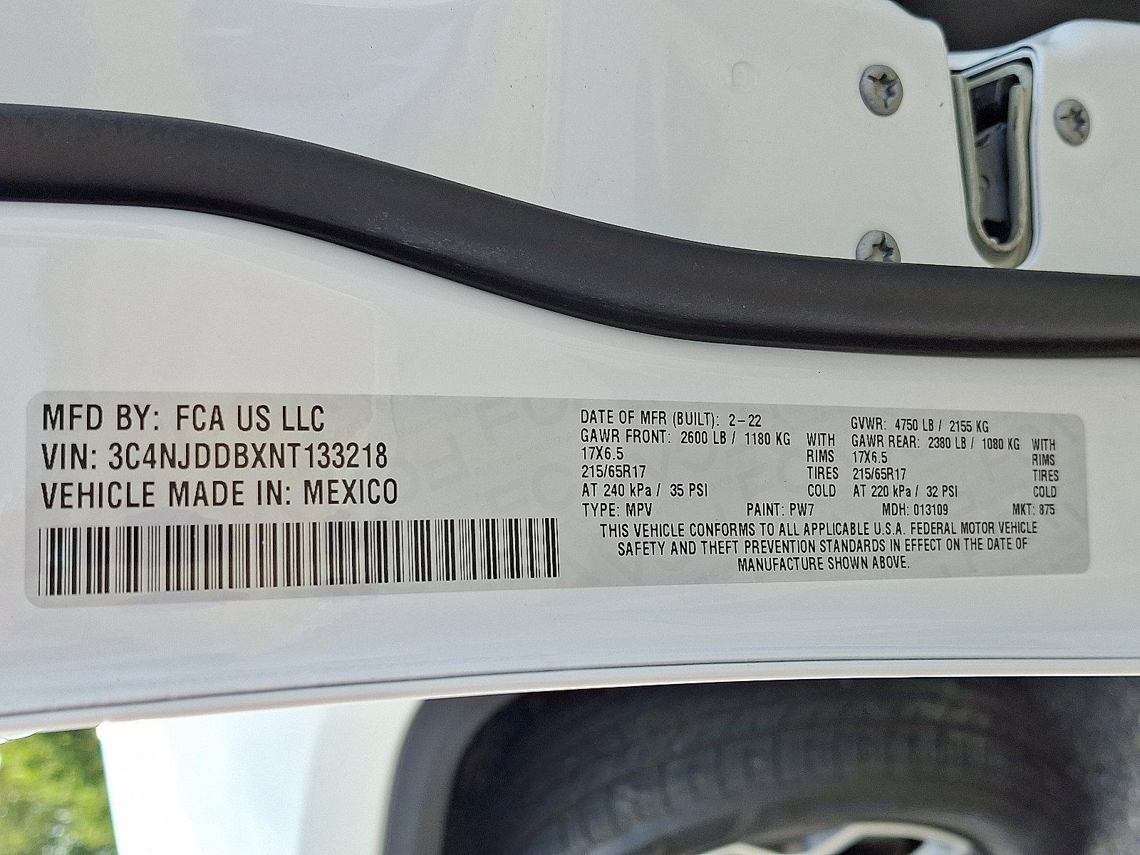 2022 Jeep Compass Vehicle Photo in Mechanicsburg, PA 17050-2306