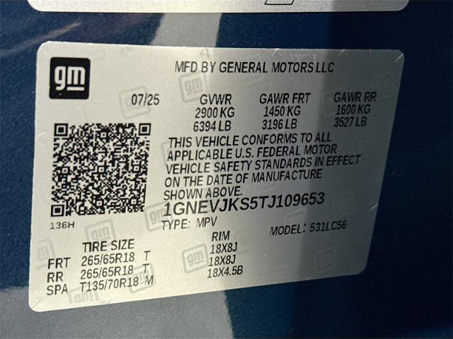 2026 Chevrolet Traverse Vehicle Photo in EVERETT, WA 98203-5662