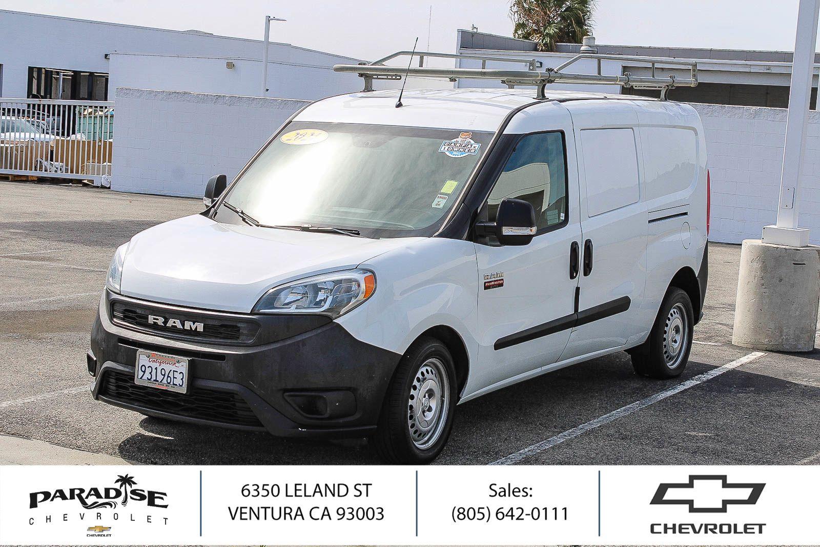 Bright White 2021 RAM ProMaster City Tradesman Cargo Van FWD Van Front-Wheel Drive Automatic
