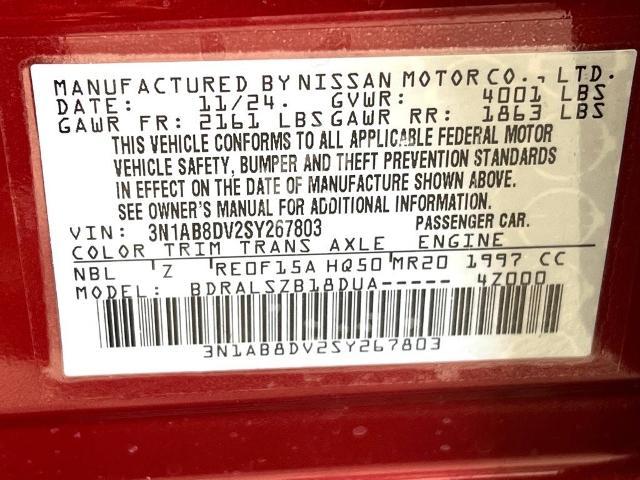 2025 Nissan Sentra Vehicle Photo in Tulsa, OK 74129
